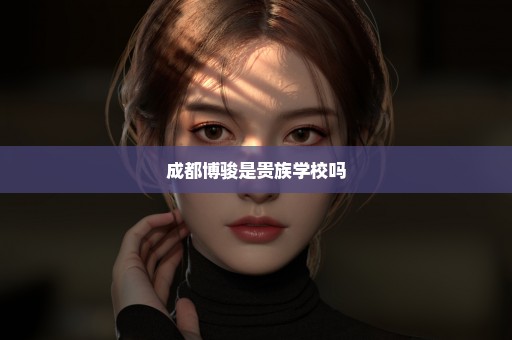 成都博骏是贵族学校吗