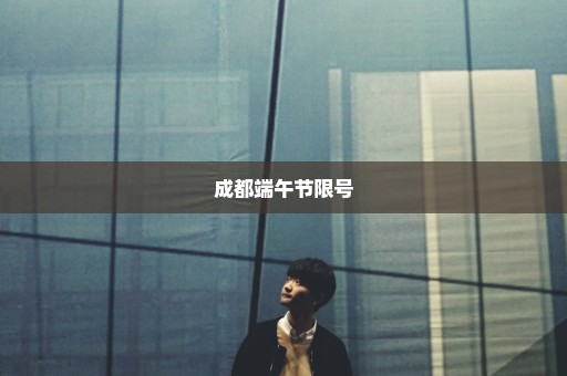 成都端午节限号