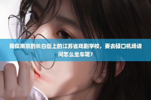 我在南京的长白街上的江苏省戏剧学校，要去碌口机场请问怎么坐车呢？