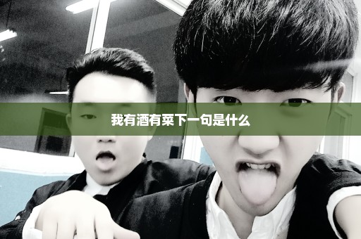 我有酒有菜下一句是什么