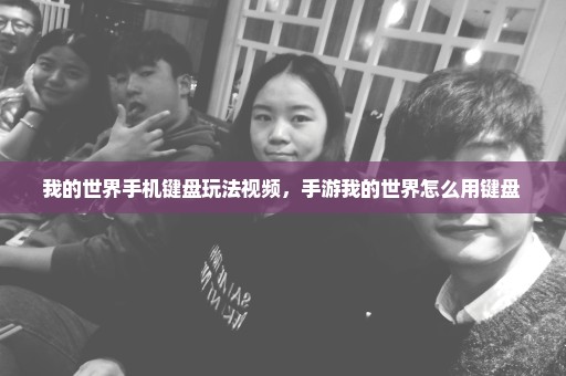 我的世界手机键盘玩法视频，手游我的世界怎么用键盘 