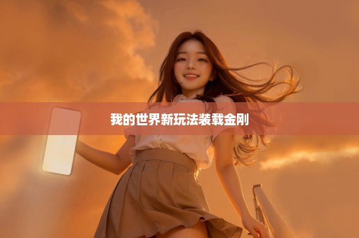我的世界新玩法装载金刚
