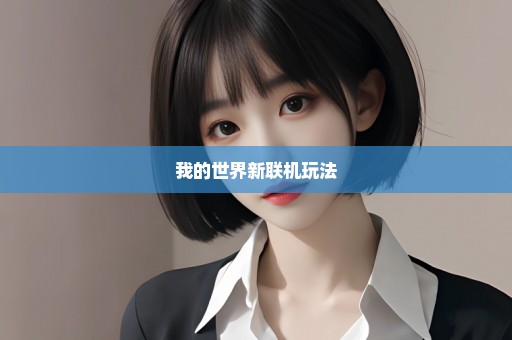 我的世界新联机玩法
