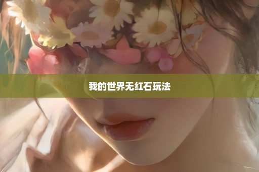我的世界无红石玩法