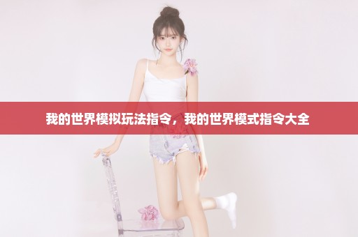 我的世界模拟玩法指令，我的世界模式指令大全 