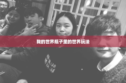 我的世界瓶子里的世界玩法