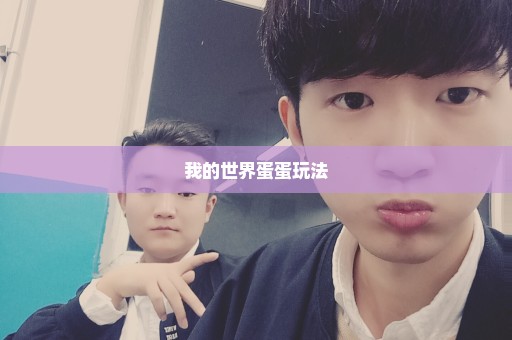 我的世界蛋蛋玩法