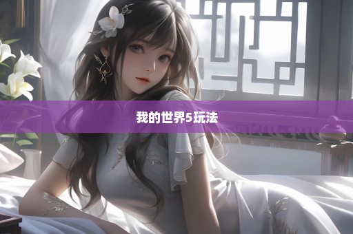 我的世界5玩法