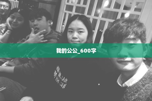 我的公公_600字