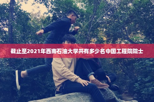 截止至2021年西南石油大学共有多少名中国工程院院士