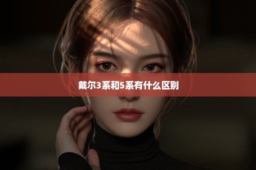 戴尔3系和5系有什么区别