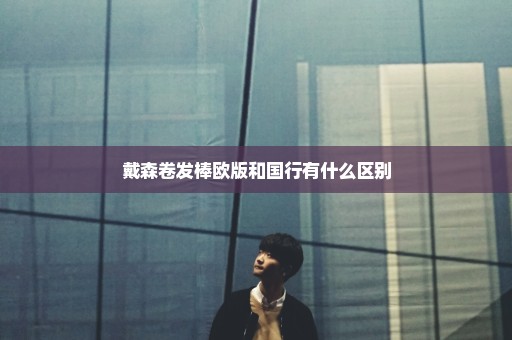 戴森卷发棒欧版和国行有什么区别