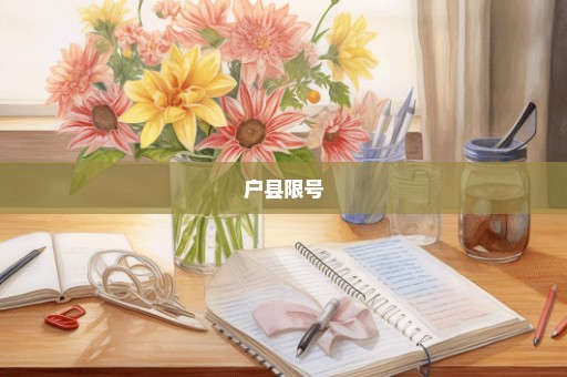 户县限号