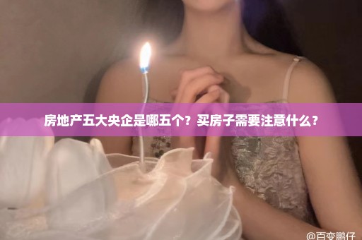 房地产五大央企是哪五个？买房子需要注意什么？