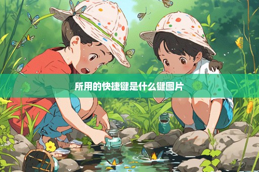 所用的快捷键是什么键图片