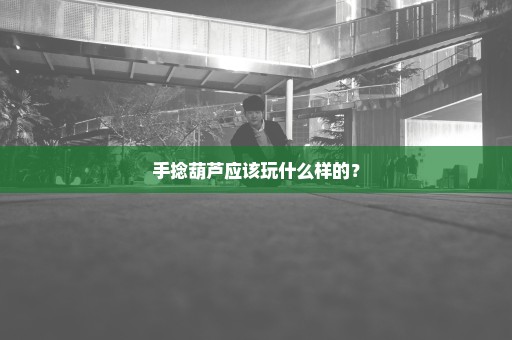 手捻葫芦应该玩什么样的？