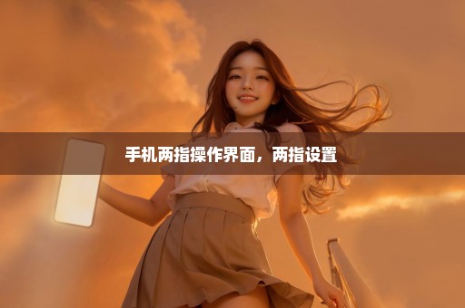手机两指操作界面，两指设置 