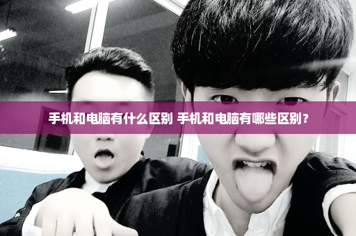 手机和电脑有什么区别 手机和电脑有哪些区别？