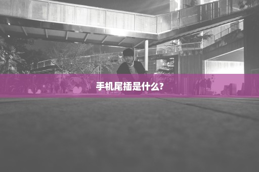 手机尾插是什么?