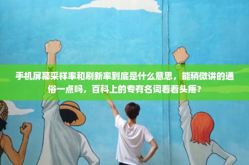 手机屏幕采样率和刷新率到底是什么意思，能稍微讲的通俗一点吗，百科上的专有名词看着头疼？