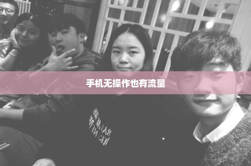 手机无操作也有流量