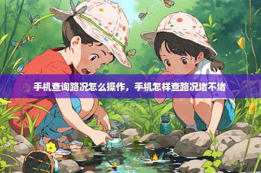 手机查询路况怎么操作，手机怎样查路况堵不堵 