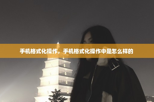 手机格式化操作，手机格式化操作中是怎么样的 