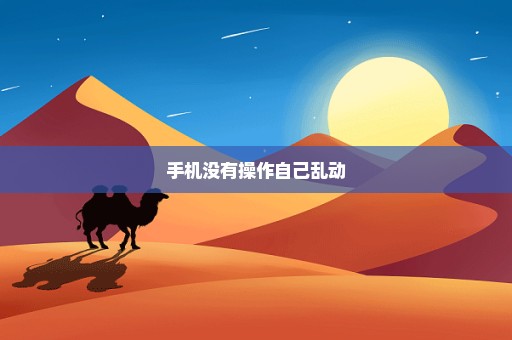 手机没有操作自己乱动
