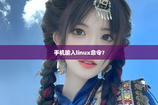 手机输入linux命令？