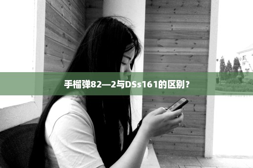 手榴弹82—2与DSs161的区别？