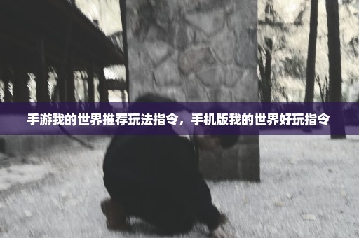 手游我的世界推荐玩法指令，手机版我的世界好玩指令 