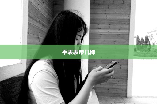 手表表带几种