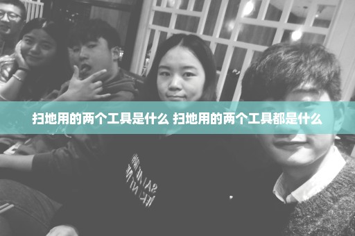扫地用的两个工具是什么 扫地用的两个工具都是什么