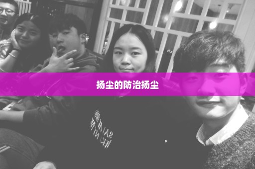 扬尘的防治扬尘