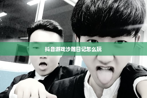 抖音游戏沙雕日记怎么玩