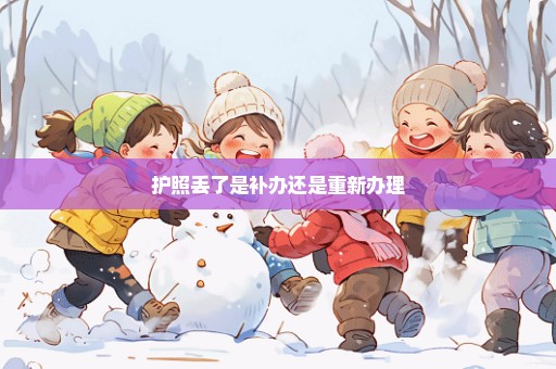 护照丢了是补办还是重新办理