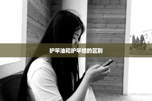 护竿油和护竿蜡的区别
