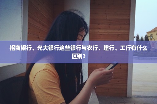 招商银行、光大银行这些银行与农行、建行、工行有什么区别？