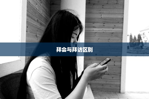 拜会与拜访区别