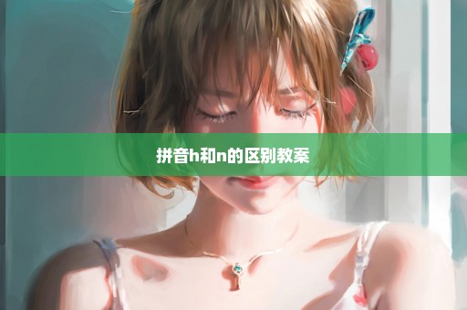拼音h和n的区别教案