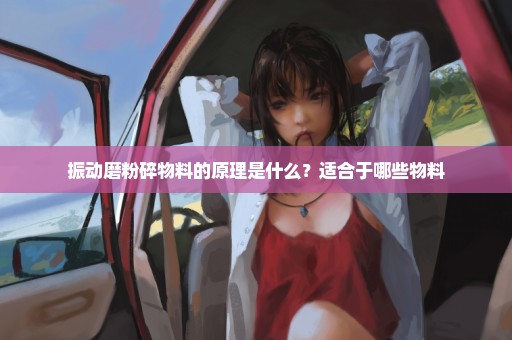 振动磨粉碎物料的原理是什么？适合于哪些物料