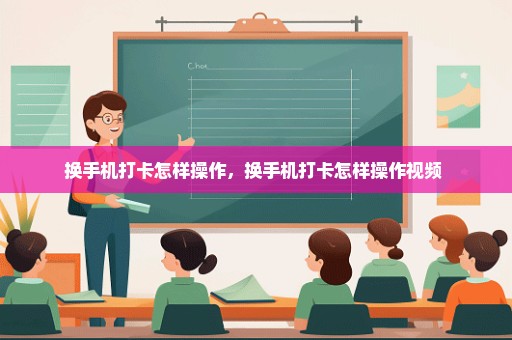 换手机打卡怎样操作，换手机打卡怎样操作视频 