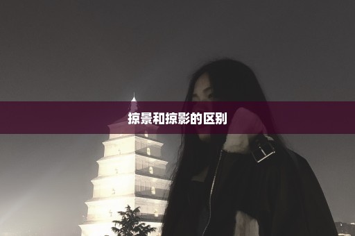 掠景和掠影的区别