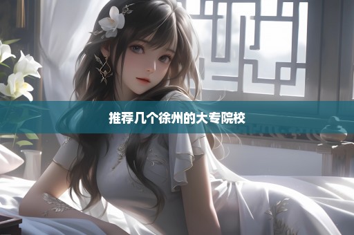 推荐几个徐州的大专院校