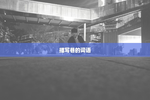 描写巷的词语