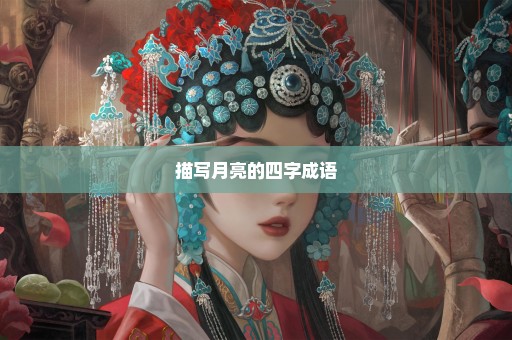 描写月亮的四字成语
