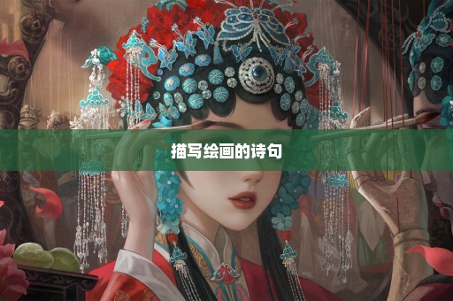描写绘画的诗句