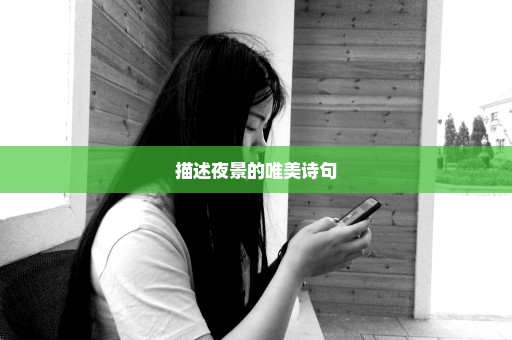 描述夜景的唯美诗句