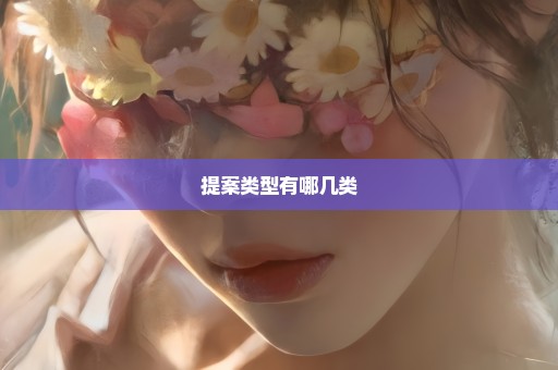提案类型有哪几类