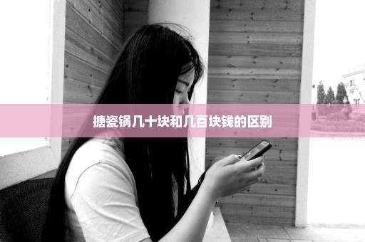 搪瓷锅几十块和几百块钱的区别